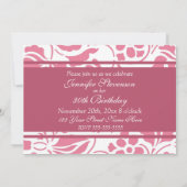 30e verjaardag van de Floral Kaart (Achterkant)