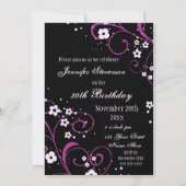 30e verjaardag van de Floral Kaart (Achterkant)