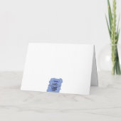 30e verjaardag van de geboortekaart kaart (Achterkant)