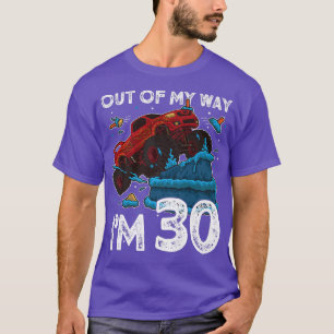 30e verjaardag van de Jongen Monster uit mijn weg T-shirt
