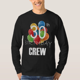 30e verjaardag van de Mannen van de 30-partijengro T-shirt