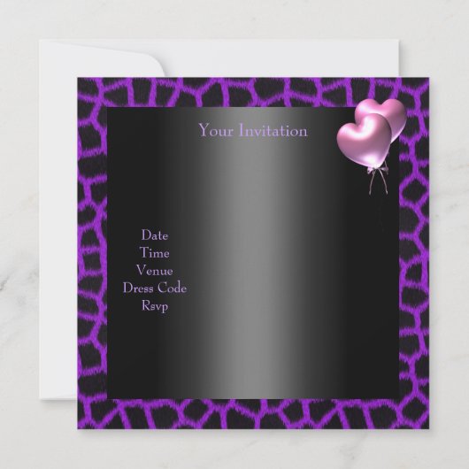 30e verjaardag van de Paarse Mauve Black Butterfly Kaart (Achterkant)