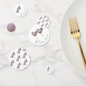 30e verjaardag van de Parelbruiloft paarse ballonn Confetti (Groep)