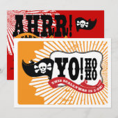 30e verjaardag van de piratenpartij - "Yo Ho Ho" Kaart (Voorkant / Achterkant)