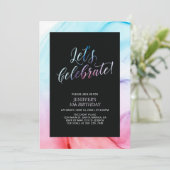 30e verjaardag van de rode en blauwe vocht kaart (Staand voorkant)