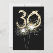 30e verjaardag van de Sparklers Kaart (Voorkant)