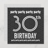 30e verjaardag van de steenkoolstaven en de witte kaart (Voorkant / Achterkant)