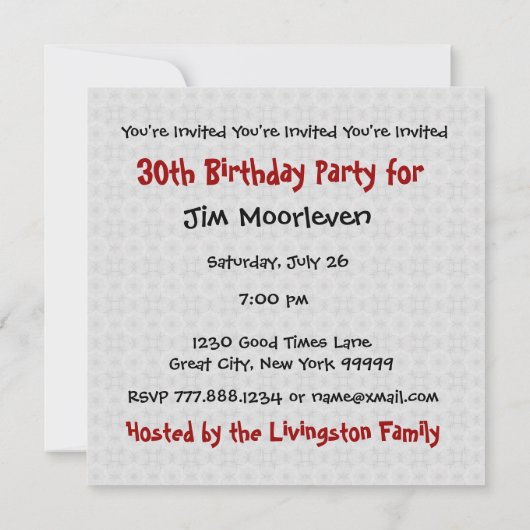 30e verjaardag van de steenkoolstaven en de witte  kaart (Achterkant)