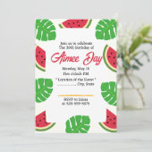 30e verjaardag van de Tropische Hawaiiaanse strand Kaart (Staand voorkant)