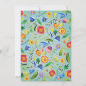 30e verjaardag van de uitnodiging van Fiesta (Achterkant)