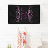 30e verjaardag van de vrouw spandoek (Insitu)