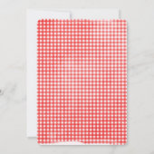 30e verjaardag van het meisje met de Rode ballon Kaart (Achterkant)