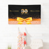 30e verjaardag van het zwarte goud spandoek (Insitu)