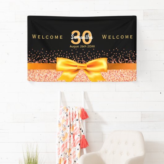 30e verjaardag van het zwarte goud spandoek (Insitu)