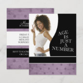 30e verjaardag van uitnodigingen (Voorkant / Achterkant)