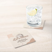 30e verjaardag viering 70s Retro Disco Feest Kartonnen Onderzetters (Insitu)