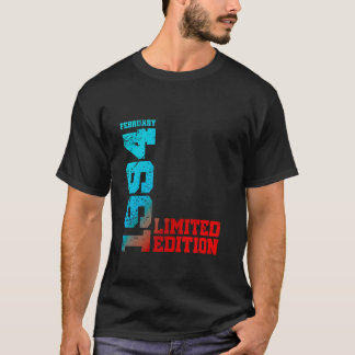 30e Verjaardag Vintage 1994 Februari 30 Jaar Manne T-shirt