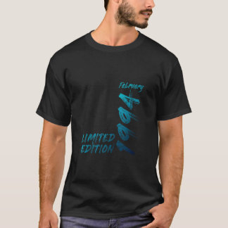 30e Verjaardag Vintage 1994 Februari 30 Jaar Manne T-shirt