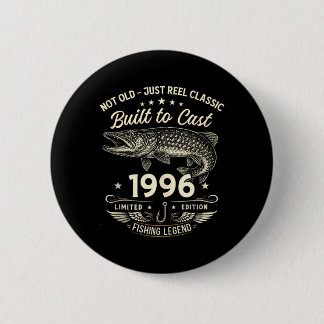 30e verjaardag Visgift voor mannen Origineel 1996 Ronde Button 5,7 Cm