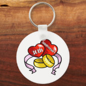 30e verjaardag w sleutelhanger (Voorkant)