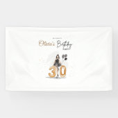 30e verjaardag welkom teken, spandoek (Horizontaal)