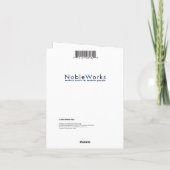 30e Verjaardag Wenskaart - Bloemenleeftijd 30 Kaart (Achterkant)