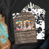 30e verjaardag | Wild West Cowboy Kaart