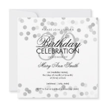 30e verjaardag Zilveren olie Glitter Lichten