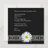 30e verjaardag zwarte witte ventilator geel kaart (Achterkant)