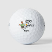 30e verjaardagscadeau voor golfer golfballen (Voorkant)