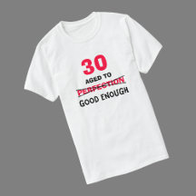 30e Verjaardagscadeaus voor Mannen T Shirt