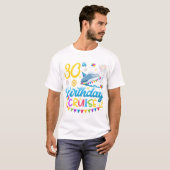 30e verjaardagscruise B-Day Party Mannen T-shirt (Voorkant volledig)
