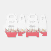 30e verjaardagsfeest augustus Geboortemaand Bloem Bedankdoosjes (Uitgevouwen)