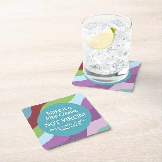 30e verjaardagsfeest dertig flirten en bloeien kartonnen onderzetters (Insitu)