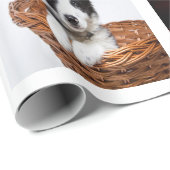 30e verjaardagsfeest foto collage vrouw wit cadeaupapier (Rol Hoek)