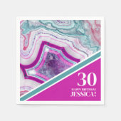 30e verjaardagsfeestje servet (Voorkant)