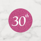 30e verjaardagsfoto confetti (Kleine voorkant)