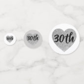 30e verjaardagstafel confetti (Voorkanten)