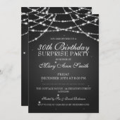 30e verrassingsdag strijkstrips zwart kaart (Voorkant / Achterkant)