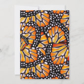 30e vlinder vleugels kleurrijke moderne gewoonte kaart (Achterkant)