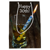 30e zeemijl in Whiskey Glass Medium Cadeauzakje (Voorkant)