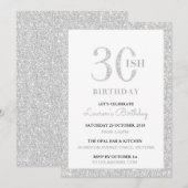 30ish verjaardagsfeest uitnodiging (Voorkant / Achterkant)