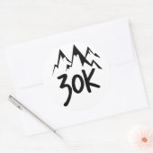 30K Run Ronde Sticker (Envelop)