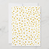 30ste huwelijksverjaardag - Goud & Wit Kaart (Achterkant)