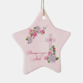 30ste Jubileum van het Religieuze Leven Katholieke Keramisch Ornament (Rechts)