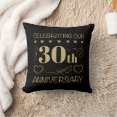 30ste trouwdag kussen (Deken)