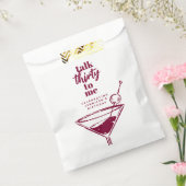 30ste verjaardag Cocktail Party Bedankzakje (Gezegeld)