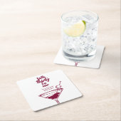 30ste verjaardag Cocktail Party Kartonnen Onderzetters (Insitu)