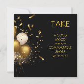 30ste verjaardag. Elegante verjaardag Kaart (Achterkant)