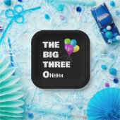 30ste verjaardag Humor Papieren Bordje (Feest)